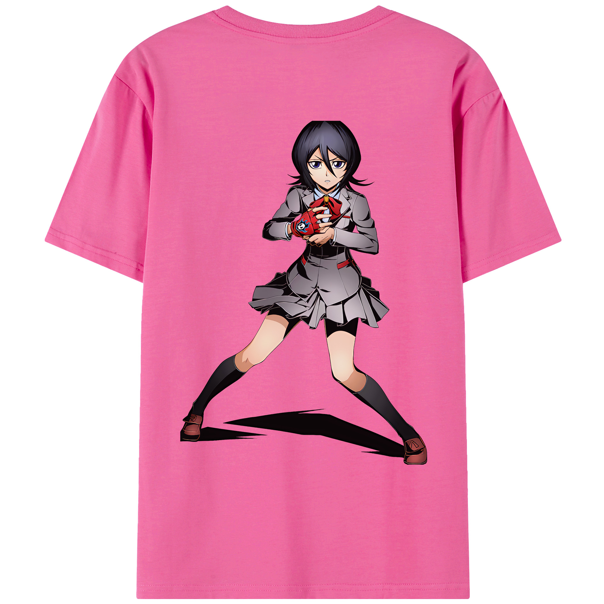 （画像用） ブリーチ 朽木ルキア BLEACH Kuchiki Rukia レディース半袖Tシャツ(バックプリント)